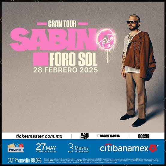 cactusynopal's tweet photo. Se aproxima Sabino en el Estadio GNP 💥 
¿Cuál es la rola que no puede faltar este sábado?, te leemos 👀 

#sabino #estadiognp https://t.co/K3dVP5O841