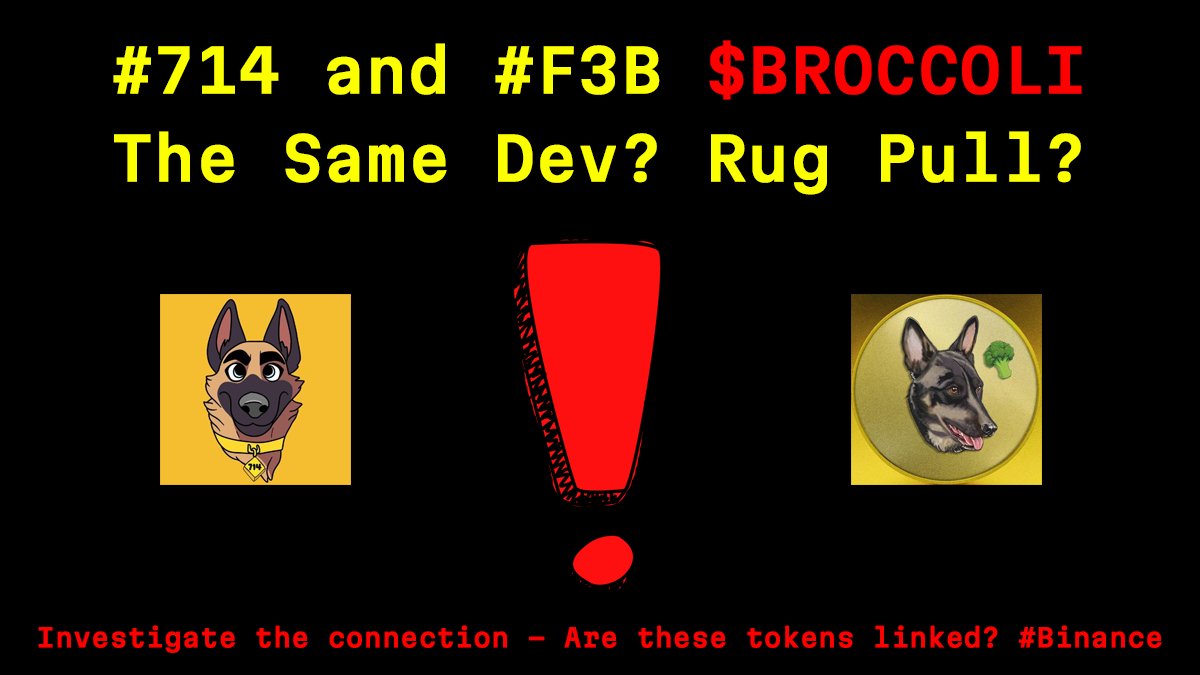 🚨Were the #714 and #F3B tokens created by the same DEV? 🚨

This is not investment advice, just my analysis

1. CZ Post with  $Broccoli, Token Creation, and Purchases from Four.meme

a) CZ Post with Ticker

Date:      5:12:XX PM (UTC+1)

The exact second of