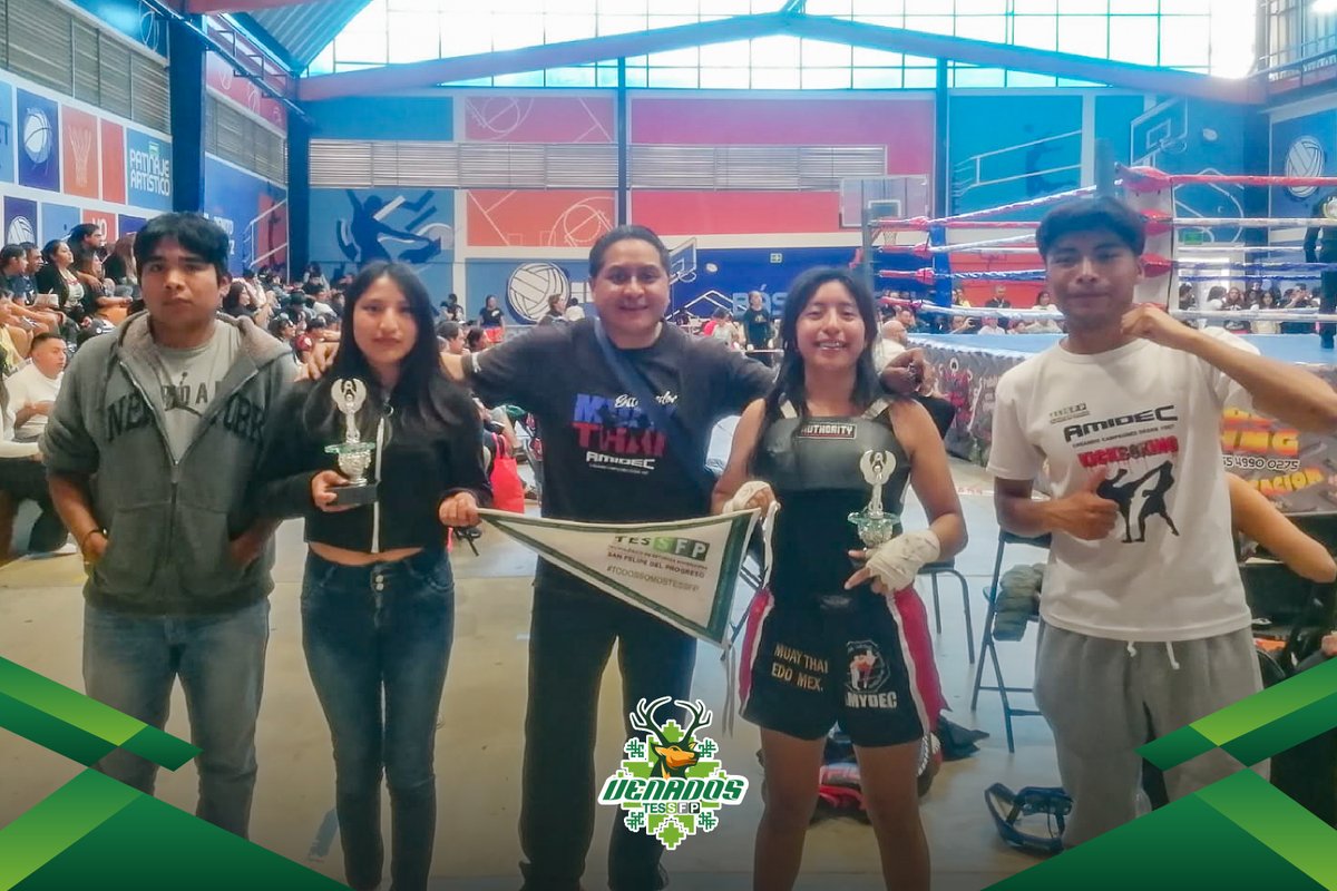 TESSFP_Edomex's tweet image. 🥊 Erika Jaet Domínguez  y Jaquelin Ramírez de Ingeniería Química compitieron en el 1er Torneo Nacional Amateur Women Warriors.

🔸 Erika en Kick Boxing
🔸Jaquelin en Muay Thai

¡Felicidades por su entrega y disciplina! 🏆👏

#MujeresGuerreras #TESSFP  #OrgulloTESSFP