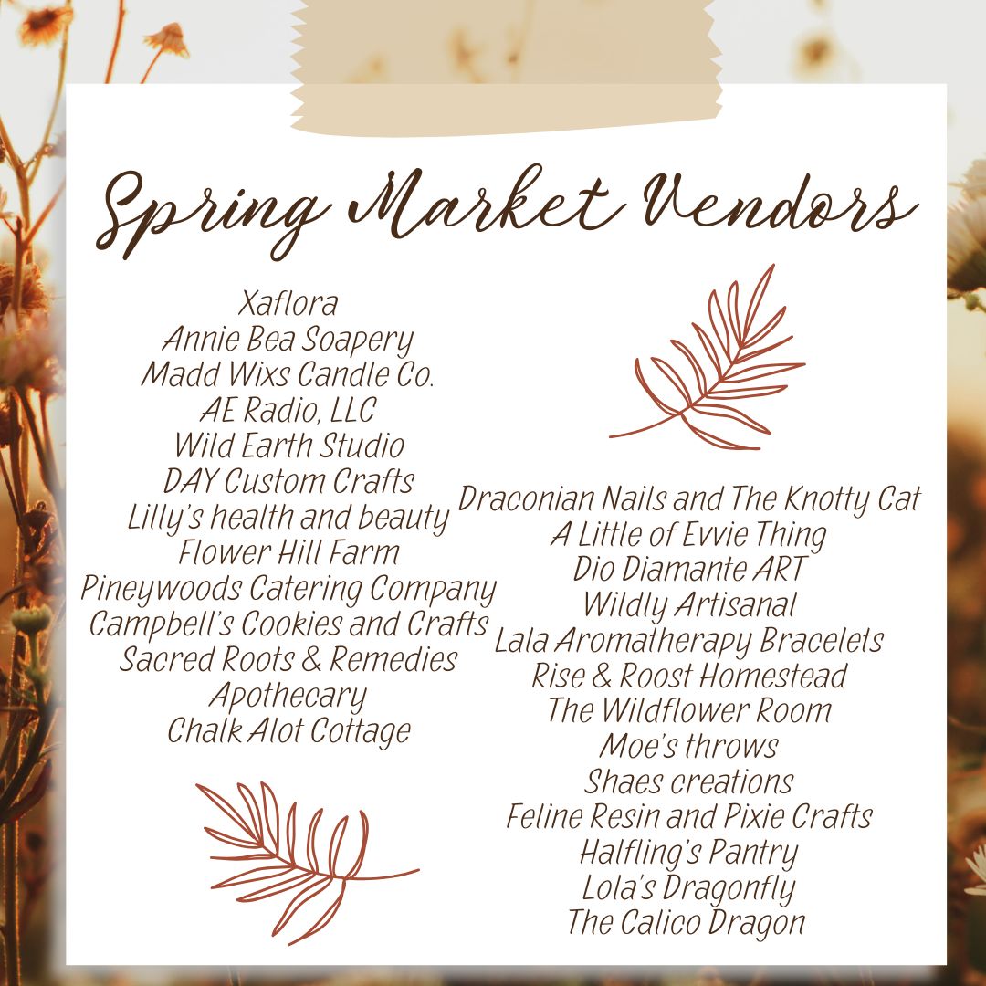 🌸 Spring Makers Market - March 2nd! 🌸🛍️ Shop handmade treasures from local artisans, makers, and creators.  🍺 Sip on a cold pint of beer, wine, mead, or cider while you browse unique crafts, jewelry, home decor, and more. 
#SpringMakersMarket #DrinkLocalBeer #ShopLocal
