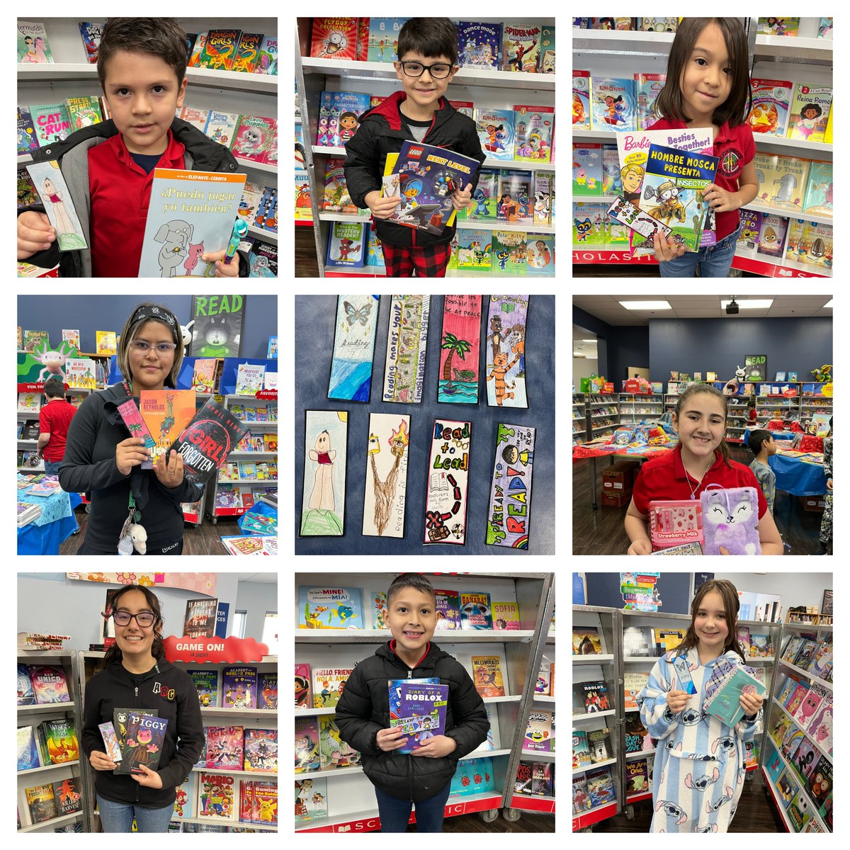 #AliciaRChacon
Library bookmark contest winners