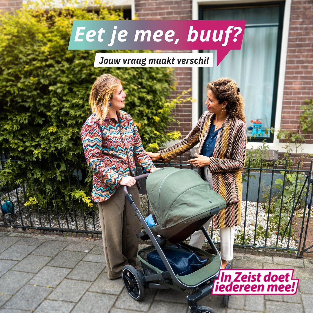 Jouw vraag maakt het verschil! Als je denkt dat iemand die je kent zich eenzaam voelt, kun je met één vraag voor deze persoon al verschil maken. Ga voor tips en activiteiten naar zeistinverbinding.nl.

#Eenzaamheid #Eenzaam #IedereenDoetMee #SamenTegenEenzaamheid