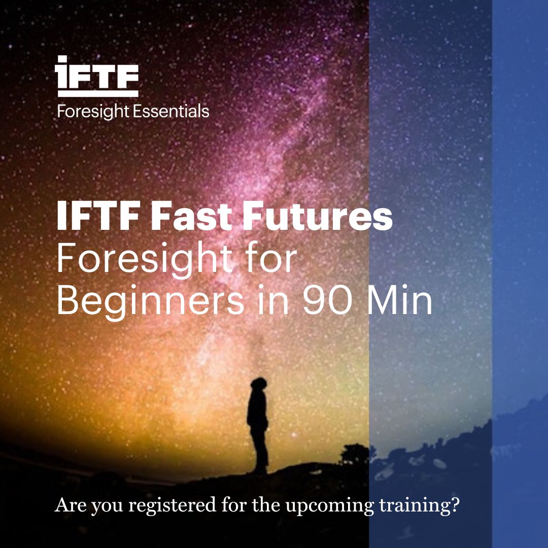 Institute For The Future (@iftf) on Twitter photo What is creative foresight—who practices it, and why? Find out on Weds 3/12, 10am during our live online 90-min intro, IFTF Fast Futures training led by @IFTF Director of Game Development & Research and NYT bestselling author, <a href="/avantgame/">Jane IMAGINABLE McGonigal ❤️</a>. bit.ly/48KOmAY What is creative foresight—who practices it, and why? Find out on Weds 3/12, 10am during our live online 90-min intro, IFTF Fast Futures training led by @IFTF Director of Game Development & Research and NYT bestselling author, <a href="/avantgame/">Jane IMAGINABLE McGonigal ❤️</a>. bit.ly/48KOmAY