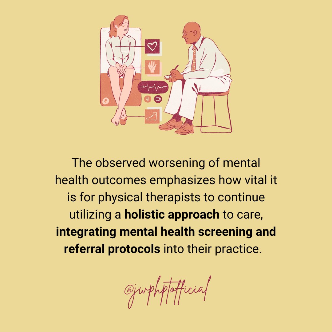 Unmasking the Toll of COVID-19 on Physical and Mental Health of Caregivers of Young Children in the United States by Kathryn L. Havens, PhD
Read full article in JWPHPT or check out the VIDEO ABSTRACT on our YouTube channel! Link in Bio
@katehavensphd @jennybagwellpt