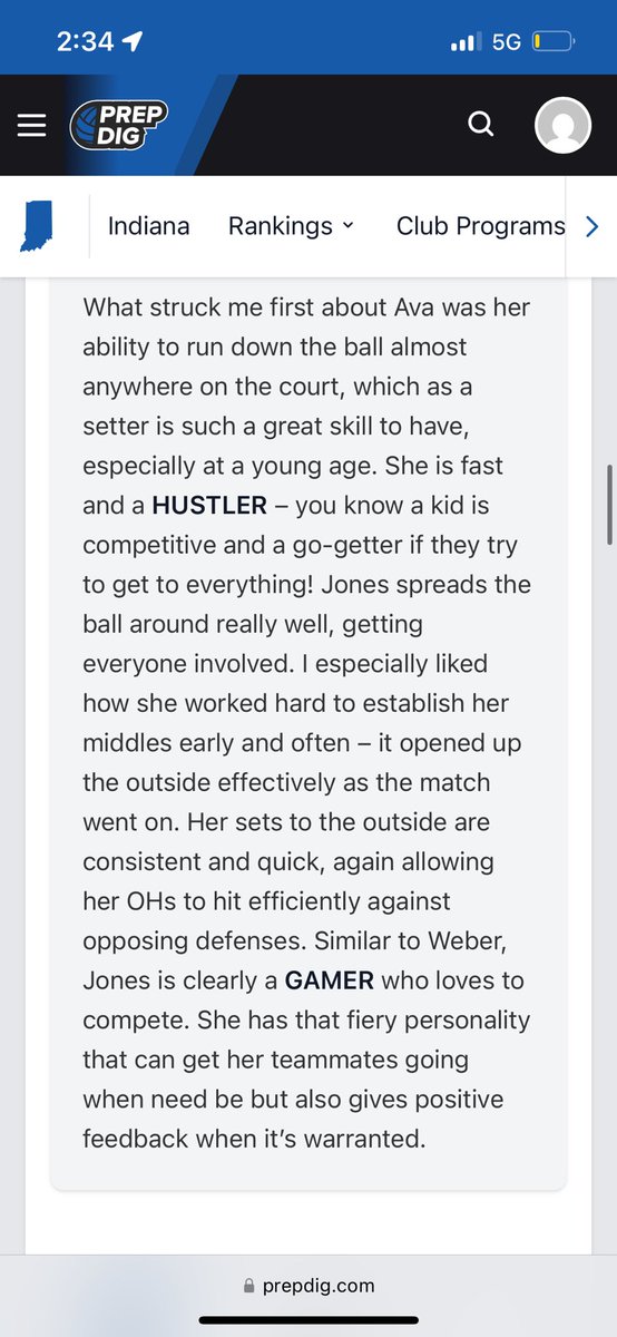 Ava Jones (@avajones09) on Twitter photo Thank you so much <a href="/PrepDig/">Prep Dig π</a> for the write up!!
<a href="/abovethenet_vb/">Melissa Smith</a>
<a href="/circlecityvbc/">Circle City VBC</a>
<a href="/PrepDigIN/">Prep Dig Indiana</a> Thank you so much <a href="/PrepDig/">Prep Dig π</a> for the write up!!
<a href="/abovethenet_vb/">Melissa Smith</a>
<a href="/circlecityvbc/">Circle City VBC</a>
<a href="/PrepDigIN/">Prep Dig Indiana</a>