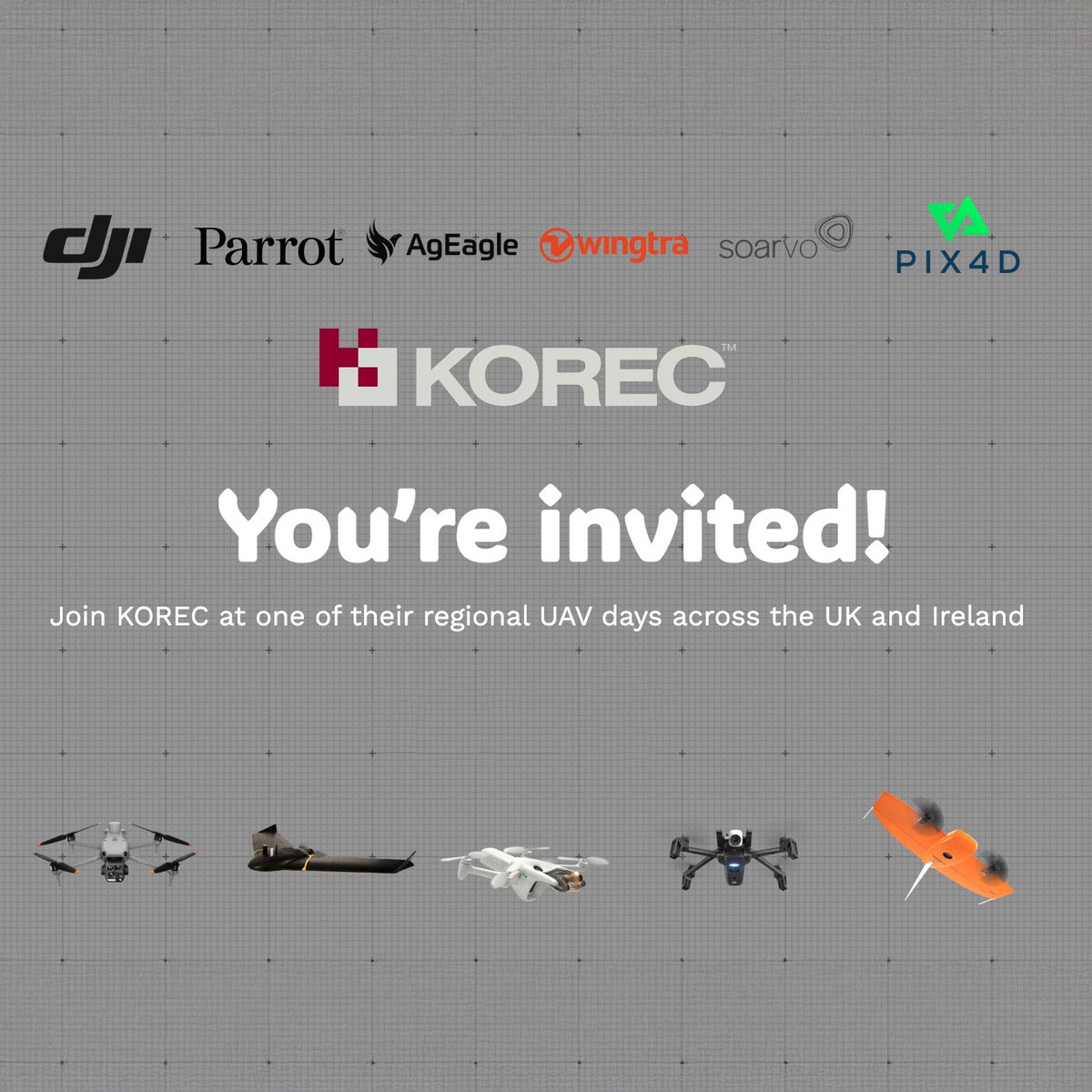 drone_pros_irl's tweet image. One of our newest members @KORECGroup are hosting a regional UAV day on March 5th at Naas Racecourse 10am-4pm. To sign up visit korecgroup96297.ac-page.com/droneuav-day-2…. We will be in attendance for the day, and we are looking forward to meeting everyone. #drones #ireland #droneoperators