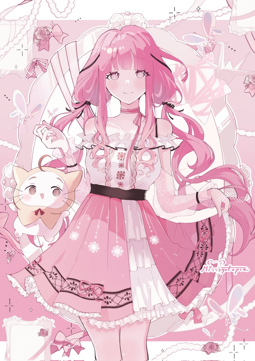 YutopiaMiss's tweet photo. infinity nikki fanart!!🎀♥️💕✨ https://t.co/ok9ojg21sB