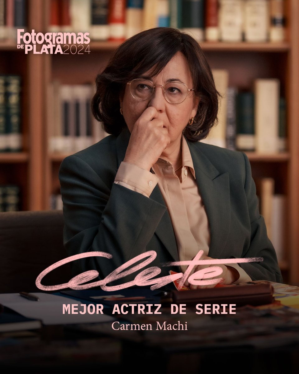 The Mediapro Studio (@themdpstudio) on Twitter photo #CarmenMachi ha ganado el premio #FotogramasDePlata en la categoría de "Mejor Actriz de Televisión" por su papel en #Celeste. 👏
ℹ️ Serie original de <a href="/MovistarPlus/">Movistar Plus+</a> creada por <a href="/diego_san_jose/">Diego San José</a>, dirigida por <a href="/elenatrape/">Elena Trapé</a> y coproducida con <a href="/100balasTV/">100 Balas</a> (The Mediapro Studio). #CarmenMachi ha ganado el premio #FotogramasDePlata en la categoría de "Mejor Actriz de Televisión" por su papel en #Celeste. 👏
ℹ️ Serie original de <a href="/MovistarPlus/">Movistar Plus+</a> creada por <a href="/diego_san_jose/">Diego San José</a>, dirigida por <a href="/elenatrape/">Elena Trapé</a> y coproducida con <a href="/100balasTV/">100 Balas</a> (The Mediapro Studio).