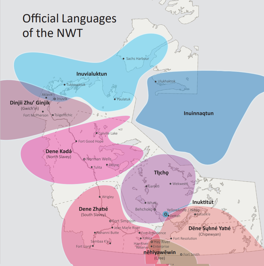February is #IndigenousLanguagesMonth in the Northwest Territories! Did you know that 9 of the 11 official languages in the #NWT are #IndigenousLanguages? ow.ly/F8si50V4G2U