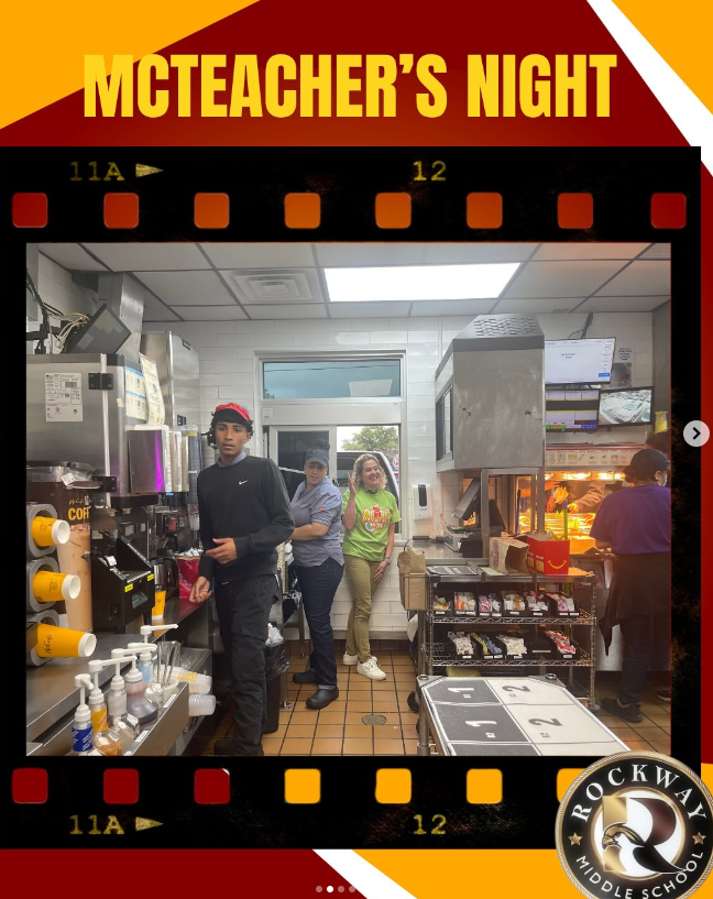 rmsfalcons's tweet photo. THANK YOU FALCONS! We had such a successful McTeacher’s Night! We can’t wait for the next share night! #CRORockway https://t.co/5vr0pFkfnc