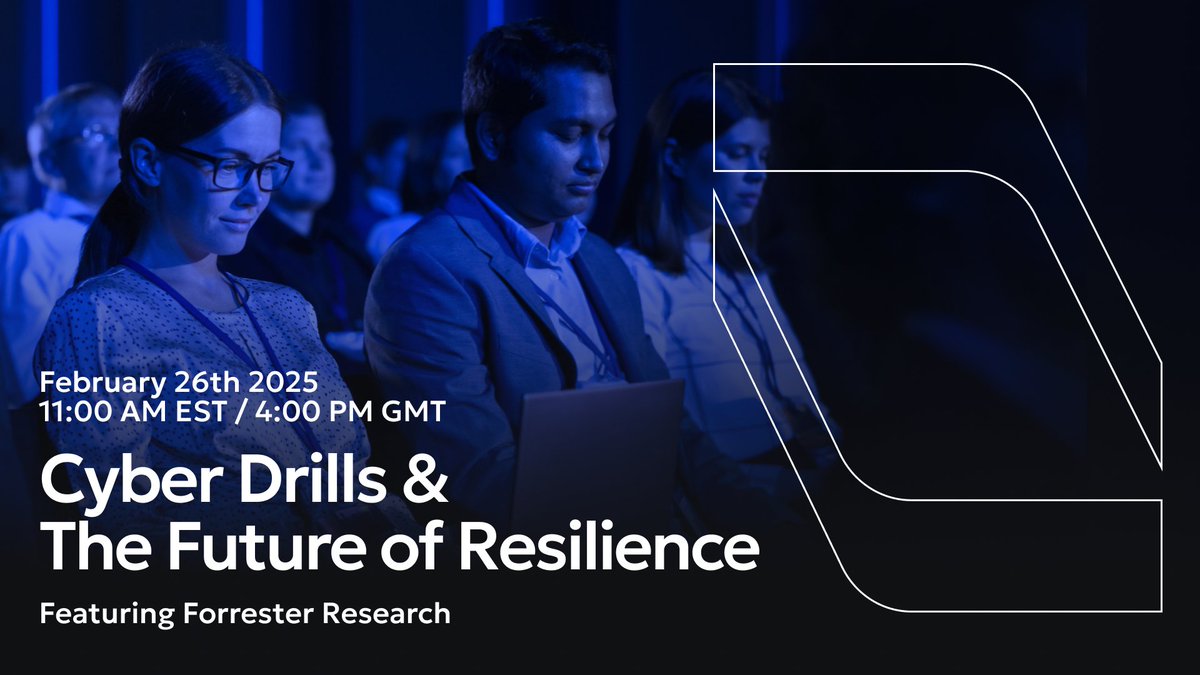 Cyber threats are evolving. Is your team ready?

Join Former Barclays CISO Oliver Newbury, Immersive CEO <a href="/jameshadleyiml/">James Hadley</a> and Forrester Principal Analyst <a href="/Jess_Burn_/">Jess Burn</a> for a discussion on how to prove and improve cyber capabilities across your workforce: immersivelabs.com/resources/webi…
