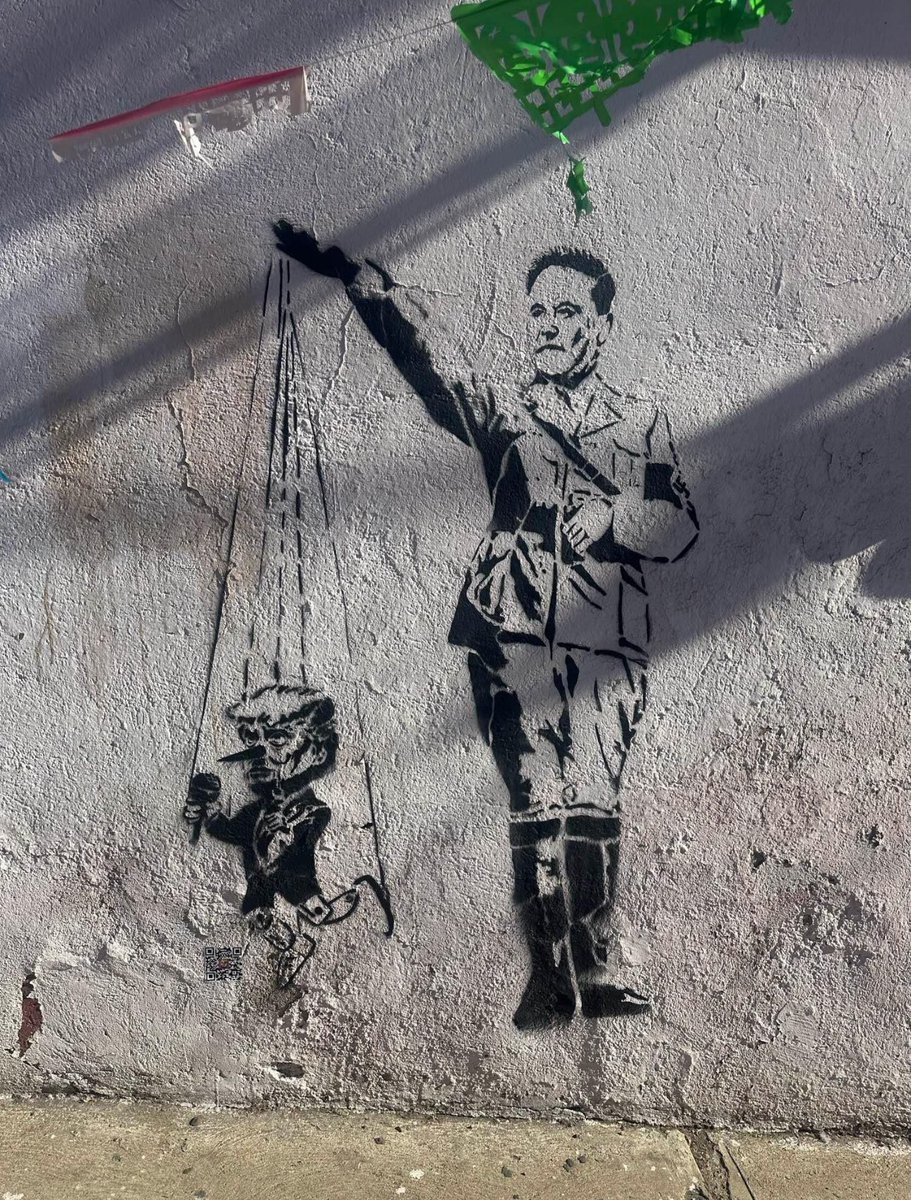 Graffiti in Oaxaca, Mexico