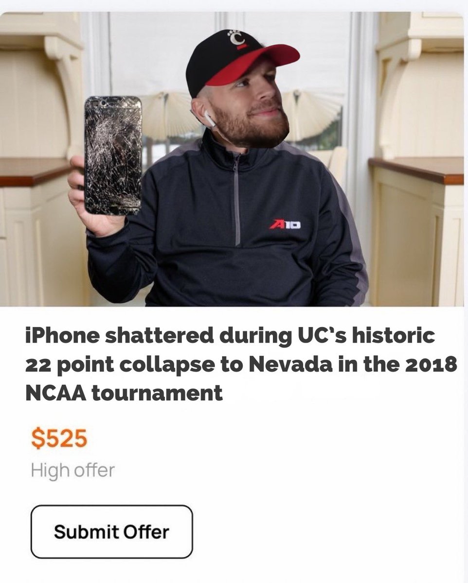 hudsonkeyne's tweet photo. Don’t miss your chance to own a part of Cincinnati basketball history. https://t.co/gfk66eusxz
