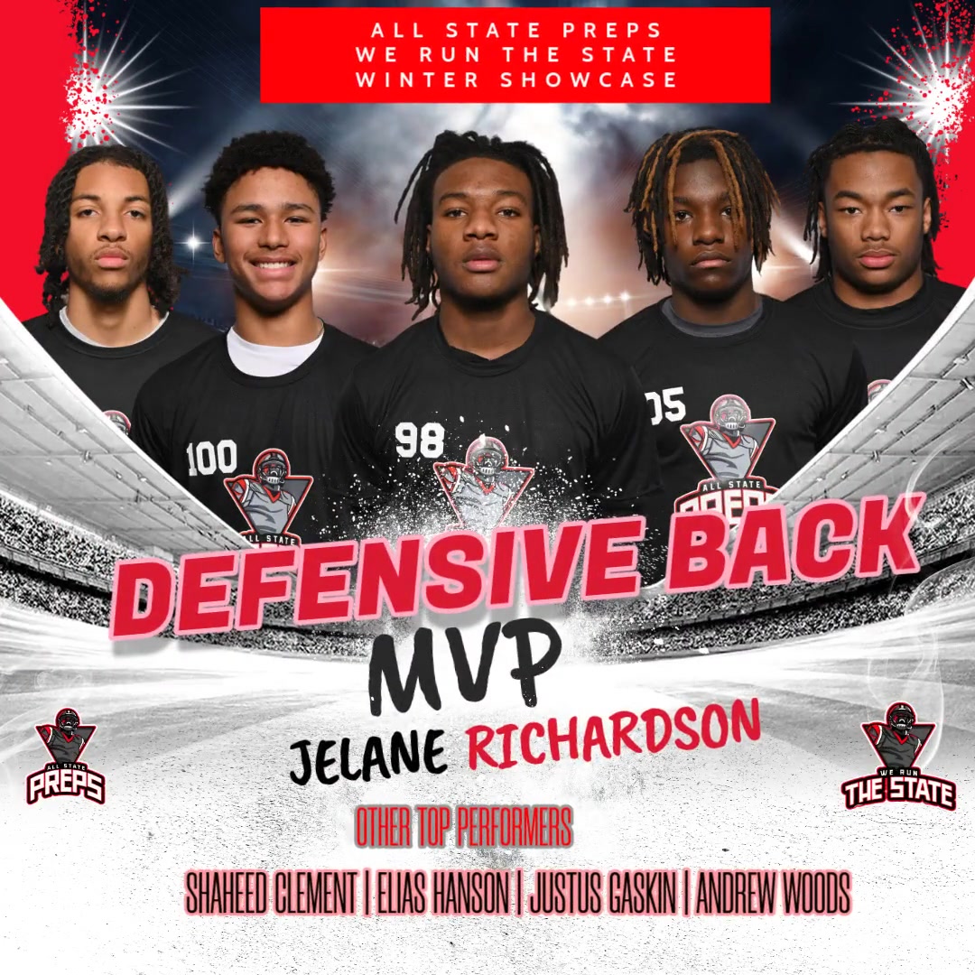 EdOBrienCFB (@edobriencfb) on Twitter photo ICYMI: All State Preps WE RUN THE STATE Winter Showcase Top Performers - DEFENSIVE BACKS 247sports.com/high-school/pe… VIA <a href="/Preps_247/">AllStatePreps</a>
Shaheed Clement <a href="/shaclmt/">Shaheed Clement</a>
Elias Hanson <a href="/EliasHanson6/">Elias Hanson</a>
Jelane Richardson <a href="/JRichardson2027/">Jelane Richardson</a>
Justus Gaskin <a href="/JustusGaskin/">Justus Gaskin</a>
Andrew Woods <a href="/Andrew_G_Woods/">Andrew Woods</a> ICYMI: All State Preps WE RUN THE STATE Winter Showcase Top Performers - DEFENSIVE BACKS 247sports.com/high-school/pe… VIA <a href="/Preps_247/">AllStatePreps</a>
Shaheed Clement <a href="/shaclmt/">Shaheed Clement</a>
Elias Hanson <a href="/EliasHanson6/">Elias Hanson</a>
Jelane Richardson <a href="/JRichardson2027/">Jelane Richardson</a>
Justus Gaskin <a href="/JustusGaskin/">Justus Gaskin</a>
Andrew Woods <a href="/Andrew_G_Woods/">Andrew Woods</a>