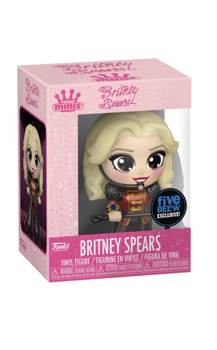 Funko Britney Spears 3D model 3D printable | CGTrader