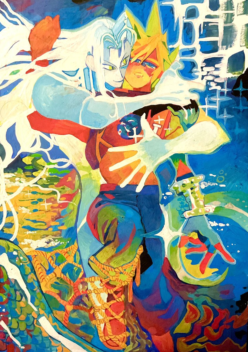 splatbones's tweet image. gouache !