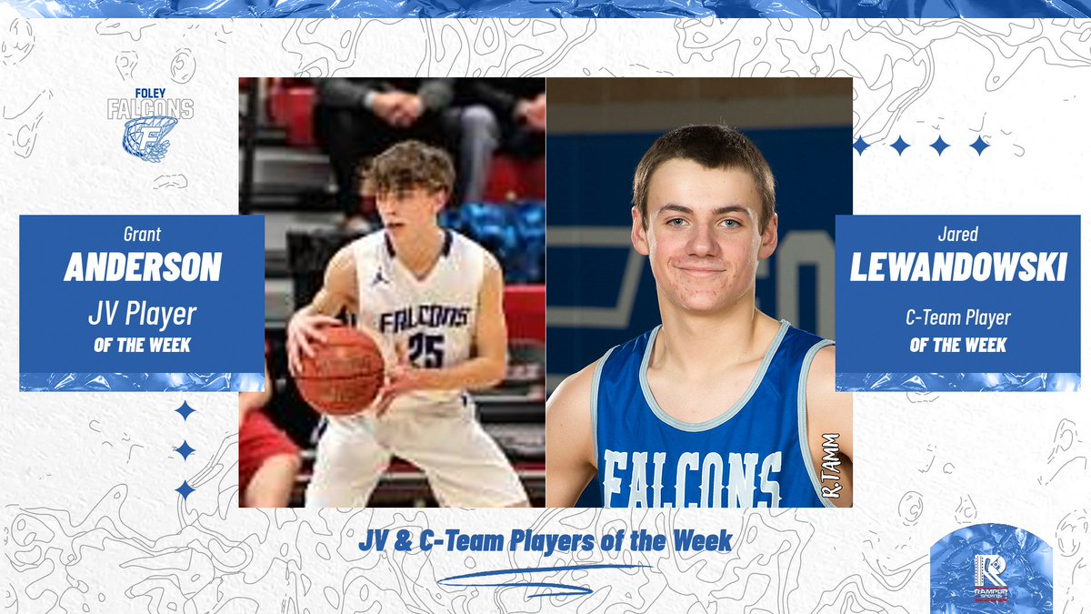Congratulations to our JV &amp; C-Team Players of the Week!