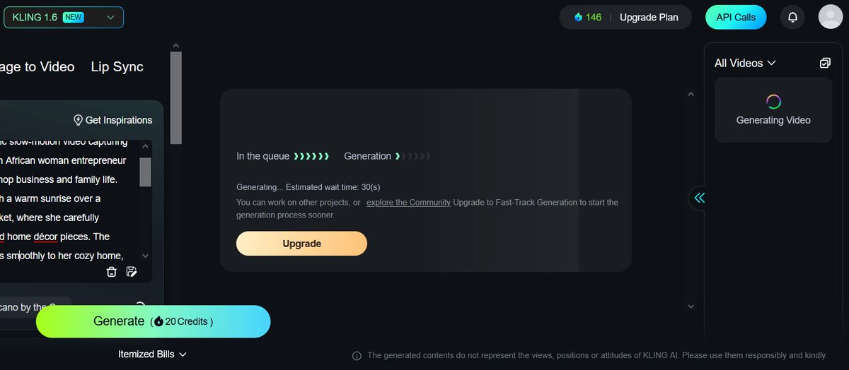 Week 3 already, time flies so fast. Today we learnt about Next-Gen Content Creation. Excited in an understatement, I used a text prompt to generate the video, it has been generating for a couple of hours now but keep it locked to see the video I have generated. I will share here