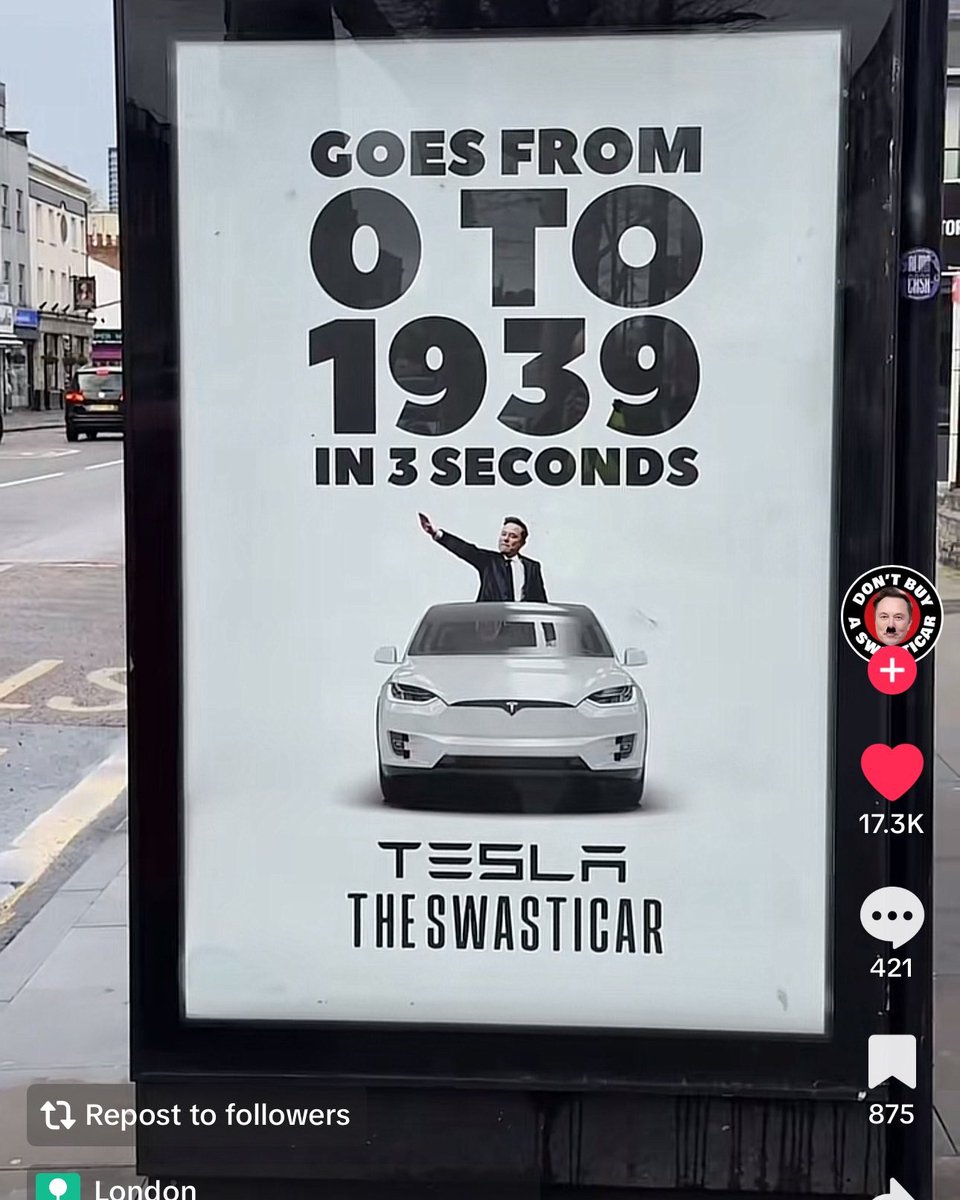 tkonicz's tweet image. The Swasticar, Elons new project.