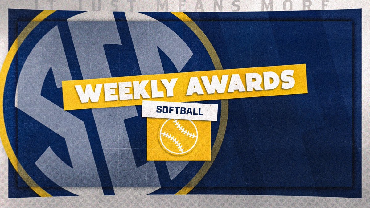 Southeastern Conference (@sec) on Twitter photo Feb. 24 | SEC Softball Players of the Week
PLAYERS
Danieca Coffey, <a href="/LSUsoftball/">LSU Softball</a>
Mya Perez, <a href="/AggieSoftball/">Texas A&M Softball</a>
PITCHER
Jori Heard, <a href="/GamecockSoftbll/">Gamecock Softball</a>
FRESHMAN
Mackenzie Pickens, <a href="/OleMissSoftball/">Ole Miss Softball</a>
secsports.social/sb0224 | #SECSB Feb. 24 | SEC Softball Players of the Week
PLAYERS
Danieca Coffey, <a href="/LSUsoftball/">LSU Softball</a>
Mya Perez, <a href="/AggieSoftball/">Texas A&M Softball</a>
PITCHER
Jori Heard, <a href="/GamecockSoftbll/">Gamecock Softball</a>
FRESHMAN
Mackenzie Pickens, <a href="/OleMissSoftball/">Ole Miss Softball</a>
secsports.social/sb0224 | #SECSB