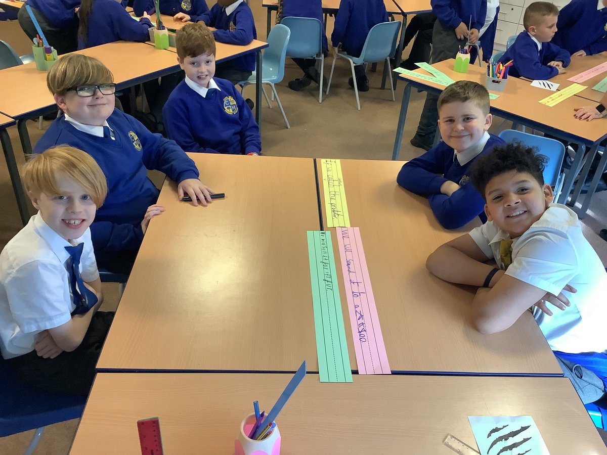 We were introduced to our new book: Can we save the tiger? We were shocked at how the tiger left our classroom helping us imagine how we’d feel if this happened to our farms! Then we worked on subordination ready for the farmers meeting! 🐅🐾
<a href="/Carrmillprimary/">Carr Mill Primary</a> 
#carrmillwriting