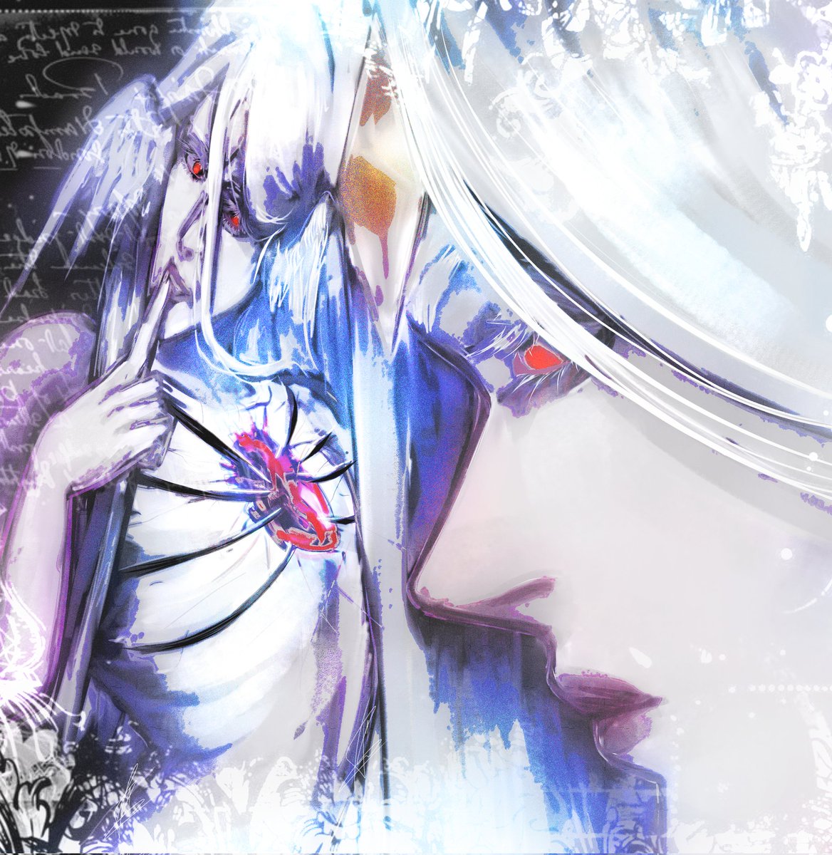 Delunnai_devil's tweet image. #myos #myartstyle #art #Angel