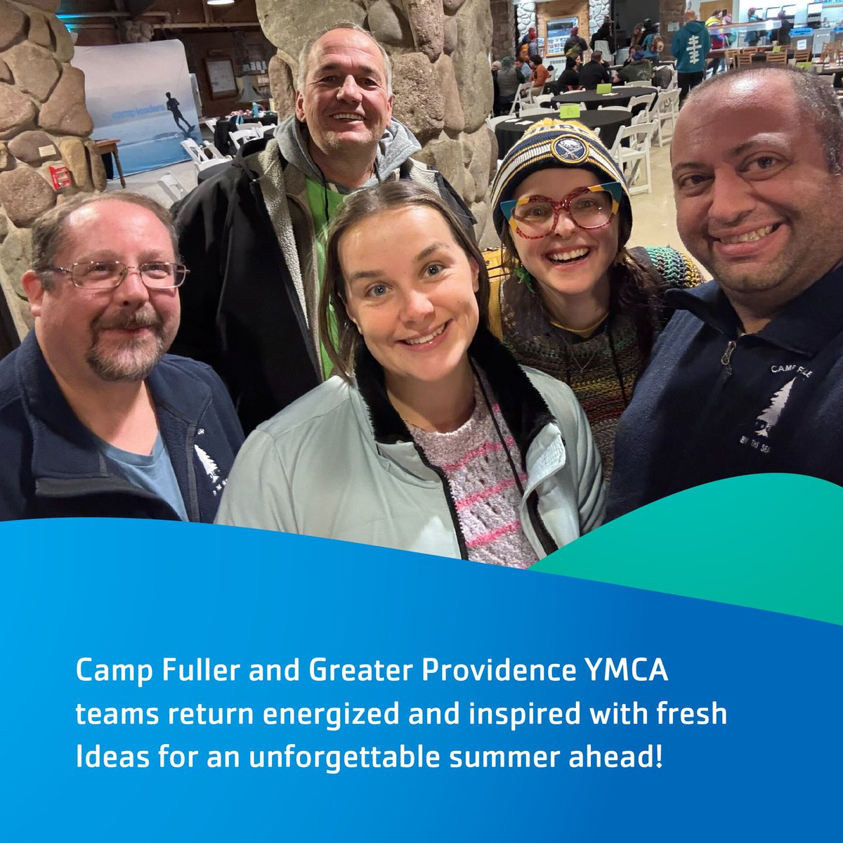 GreaterProvYMCA's tweet image. Winter planning, summer dreaming! 

Camp Fuller &amp;amp; Providence YMCA crew leaving our retreat with fresh ideas and full hearts. Get ready for the best summer yet!

#CampMagic #YMCA2025