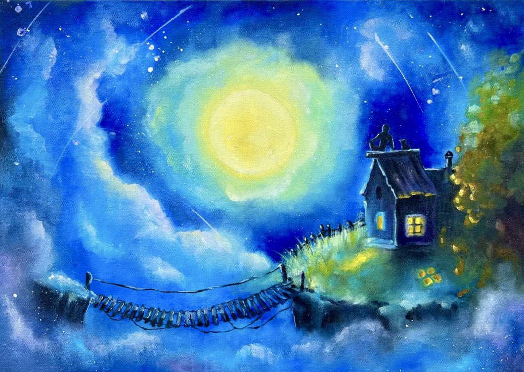 Good night, fam✨🩵

Creating paintings is a search for the extraordinary in the ordinary. It's so nice to watch a painting come out of a white canvas 🤍

My own world🦋⭐️

1,5 sol 💫

exchange.art/single/3PDQwNT…