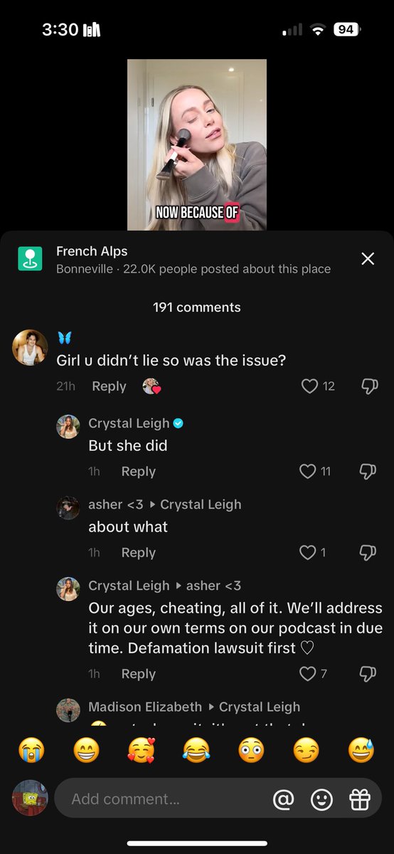 higherlftv's tweet image. correct me if im wrong, but isn’t using this situation as an opportunity to promote an upcoming podcast a completely hypocritical thing to do considering their complaints with the tiktok that went viral in the first place?!?!?