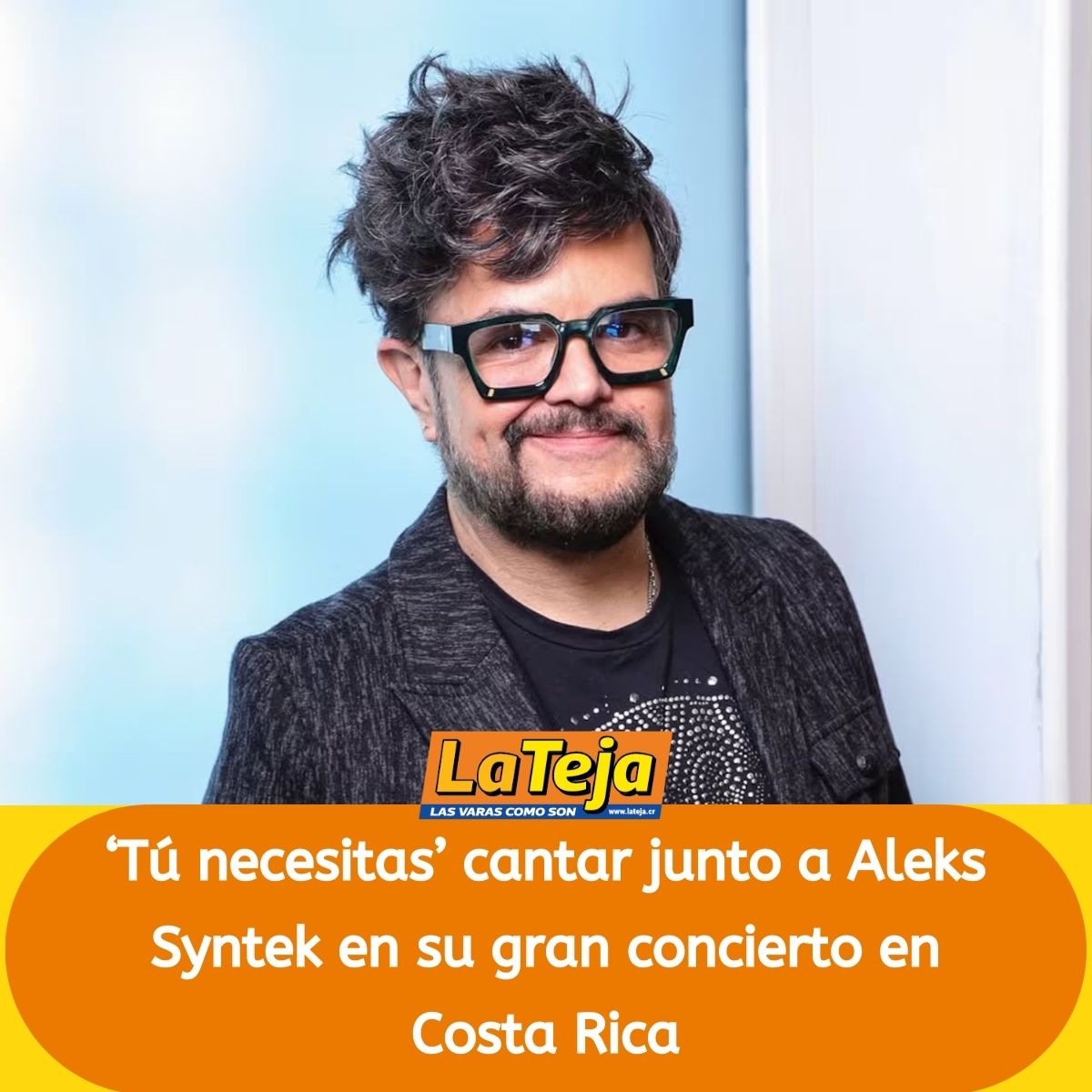 LaTejacr's tweet image. No pierda la oportunidad de cantar junto a Aleks Syntek, vea todos los detalles acá 👀🎶👉 trib.al/WelR29q

#AleksSyntek #Cantar #Concierto