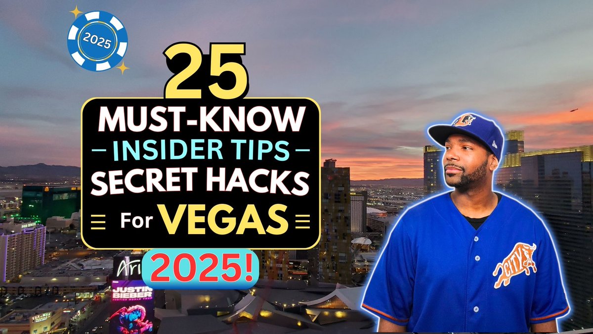 therealTVP's tweet photo. If you're going to #Vegas this year, and are looking for some insider tips, secret hacks, and gems for your trip, you might want to grab a notepad and pen, pull out your phone and check out this video! 
https://t.co/izD2m28h0p https://t.co/SdFvgciGPc