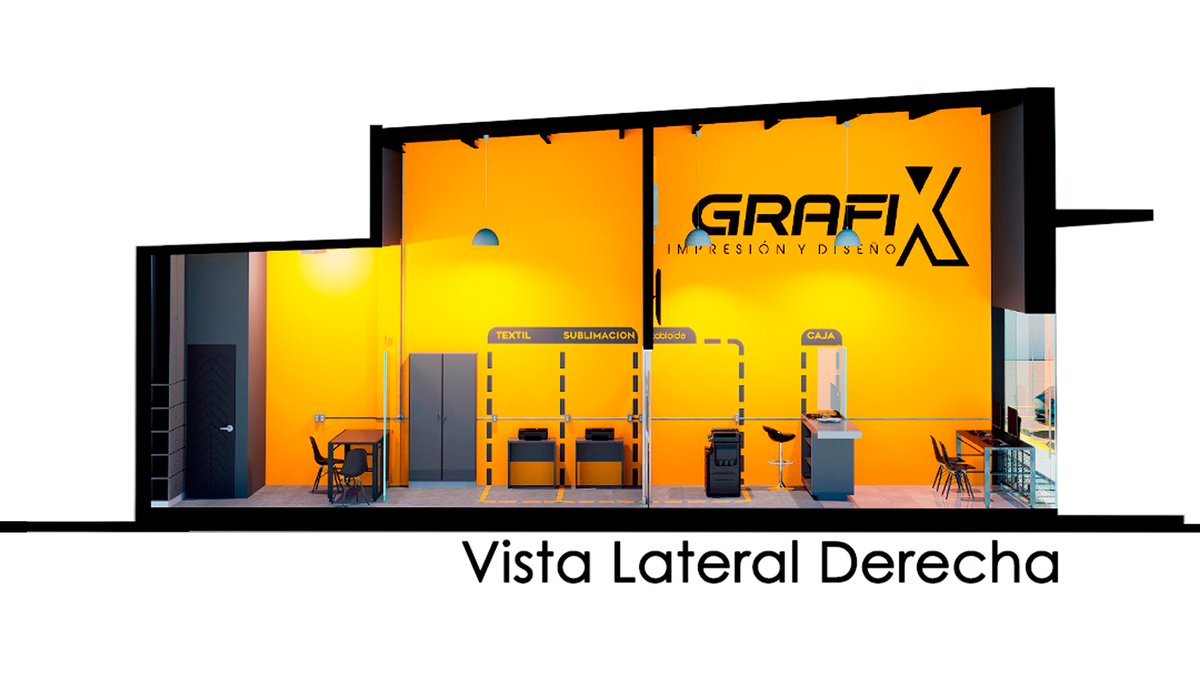 #ProcesodeDiseño
GrafiX Impresión y Diseño.

Diseño interior para local comercial, Tuxtla Gitiérrez, #Chiapas.

1) Proyecto arquitectónico.
2) Vista lateral izq.
4) Vista lateral der.

Ilustraciones: <a href="/CarloDGarcia07/">CARLOS GARCIA</a>

#Drawing #Sketch
#Arquitectura #Architecture
#REArquitectos
