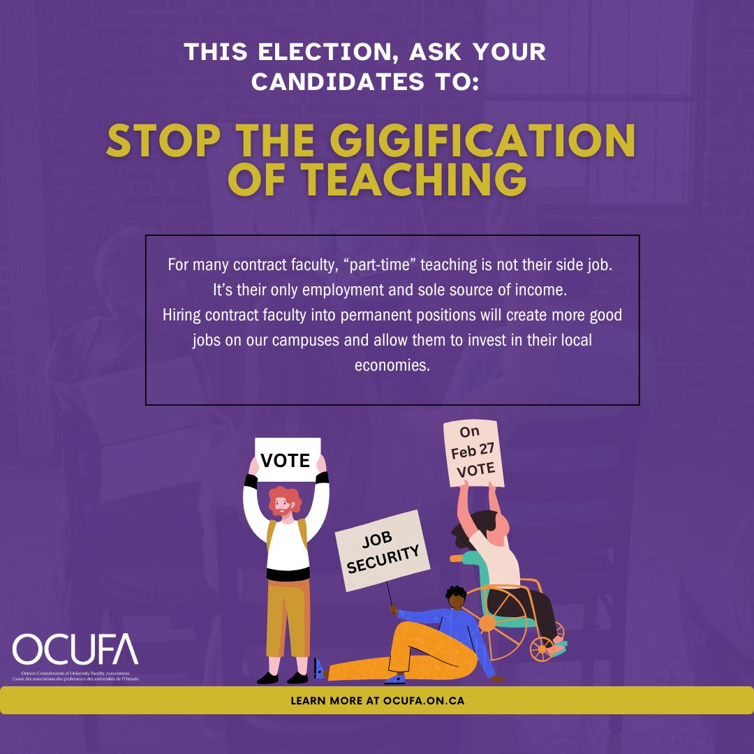 🗳️The Ontario election is February 27th. ➡️Send a message to the party leaders asking them to commit to supporting Ontario universities to help them drive innovation and economic growth. #ONpoli #ONPSE #Fairness4CF  buff.ly/4k2uXRA