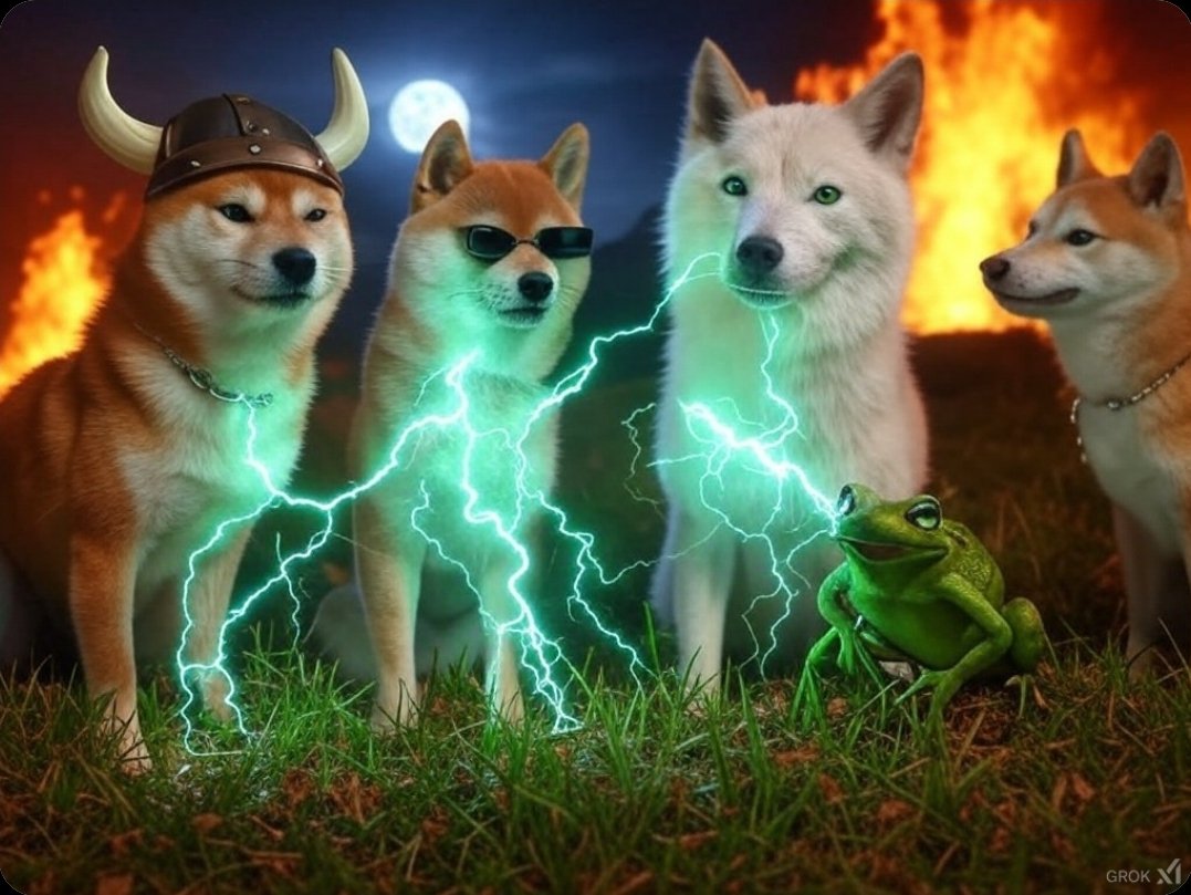 📢 Day 240 Request the Teams at @Dogecoin <a href="/Shibtoken/">Shib</a> <a href="/RealFlokiInu/">FLOKI</a> @Bonk_inu &amp; @PepeCoinEth to Adopt &amp; Use #VOLTICHANGE -World's 1st Deflationary DEX 🔥

$DOGE $SHIB $FLOKI $BONK $PEPE #DOGEARMY #SHIBARMY #CRYPTO #DEFI #MEMECOINS #ALTSEASON
🌌 #RIPSPACECHICK 🙏🏼💖⚡️