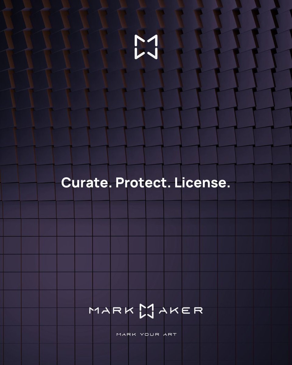 Curate. Protect. License.

A new way to manage your art is almost here.

Get early access:

markmaker.xyz