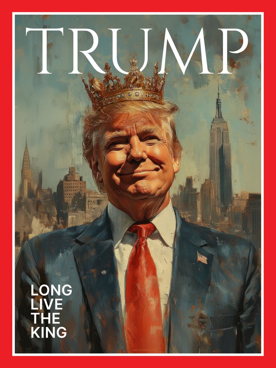 Damaan4u33's tweet photo. If you will never accept Donald Trump as a King, drop a like 💙 and repost! 📬 Pass it on!  ⏩⏩⏩ https://t.co/g4azsYqa9s