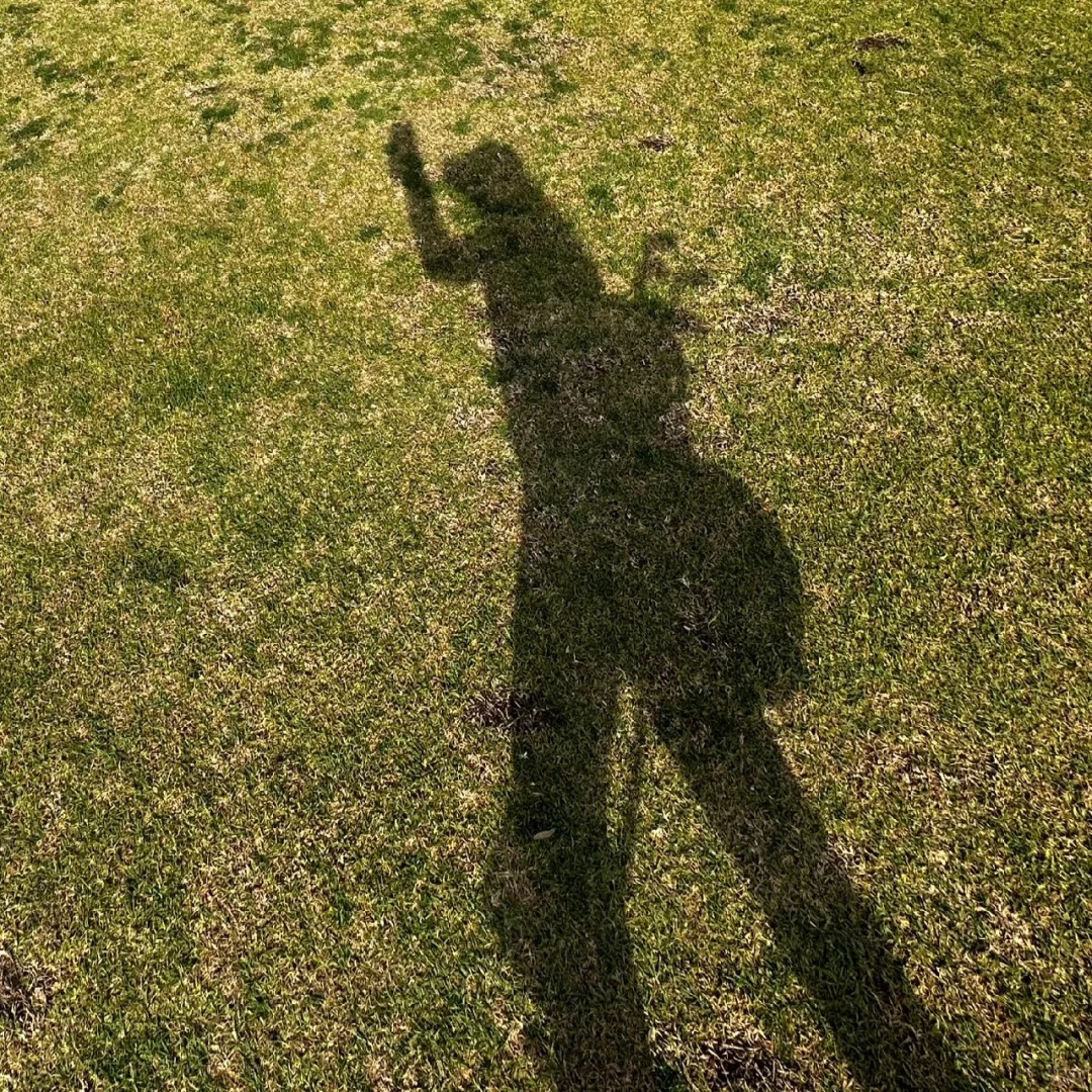 The sun shines on the grass, and my shadow dances leisurely in the morning breeze. Enjoy the outdoor time and feel the tranquility and vitality of nature!