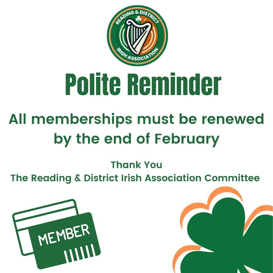 Reading & District Irish Association tweet media