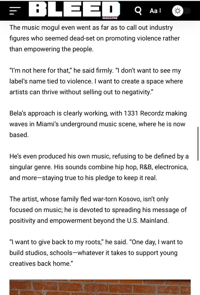 1331 Recordz is more than a label—it’s a movement.

✅ Helping underground artists turn passion into full-time careers
✅Creating real opportunities, no shortcuts

✅A space built for artists, by artists

✅Focused on authenticity, not clout

#1331Recordz #Miami #RecordLabel