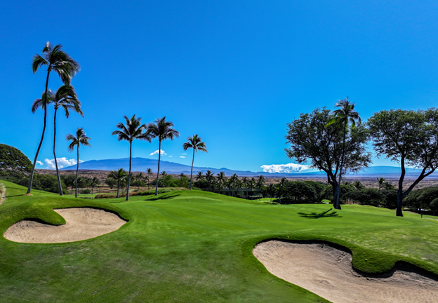 The 18-hole course at Mauna Kea celebrates its grand opening this week. Our renovation included upgraded fairways and greens, redesigned bunkers that improve playability, a restoration of its famous third hole and the addition of a pro shop and practice range.