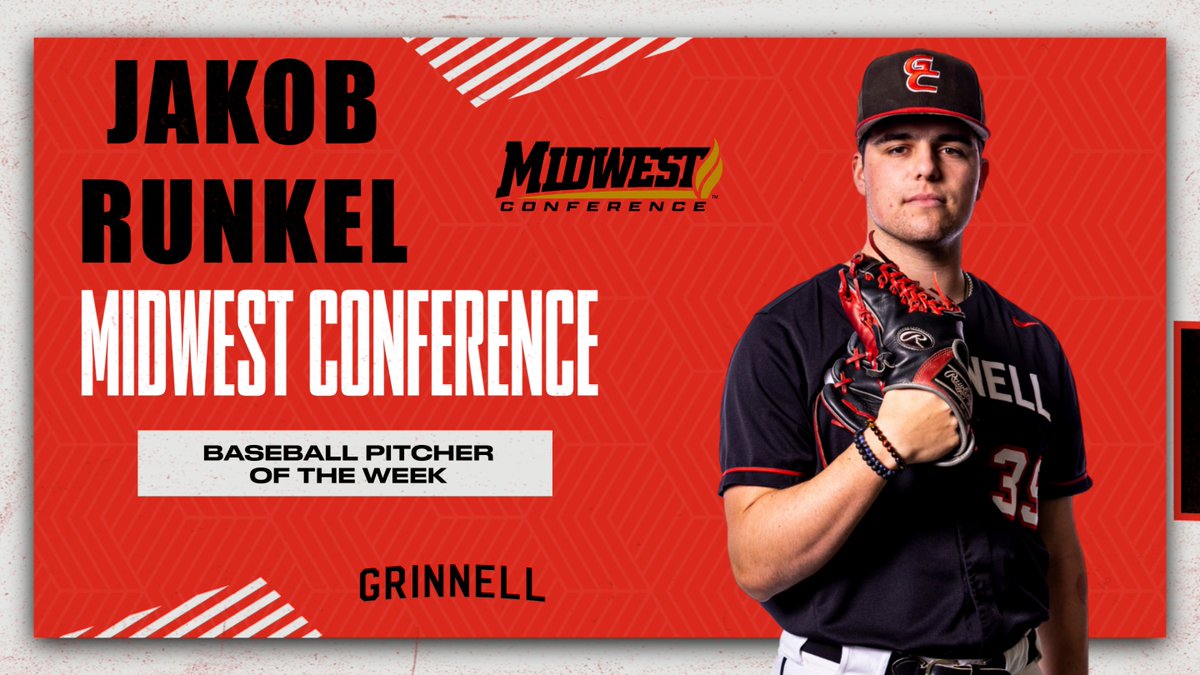 Jakob Runkel named MWC Baseball Pitcher of the Week ... pioneers.grinnell.edu/news/2025/2/24…