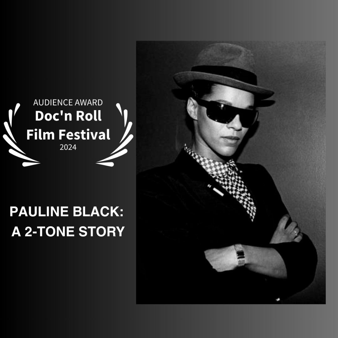 Big Joanie (@big_joanie) on Twitter photo Absolutely thrilled to be in conversation with <a href="/paulineblackOBE/">Pauline Black OBE DL</a> and director <a href="/janemingay/">jane mingay</a> for <a href="/docnrollfest/">Doc'n Roll Films</a> THIS SATURDAY 1st March ‼️ after the screening of ‘Pauline Black: A 2-Tone Story’ at <a href="/HackneyPH/">Hackney Picturehouse</a> at 5pm, tickets available from docnrollfestival.com 🎞️🕴🏾🏁✨ Absolutely thrilled to be in conversation with <a href="/paulineblackOBE/">Pauline Black OBE DL</a> and director <a href="/janemingay/">jane mingay</a> for <a href="/docnrollfest/">Doc'n Roll Films</a> THIS SATURDAY 1st March ‼️ after the screening of ‘Pauline Black: A 2-Tone Story’ at <a href="/HackneyPH/">Hackney Picturehouse</a> at 5pm, tickets available from docnrollfestival.com 🎞️🕴🏾🏁✨