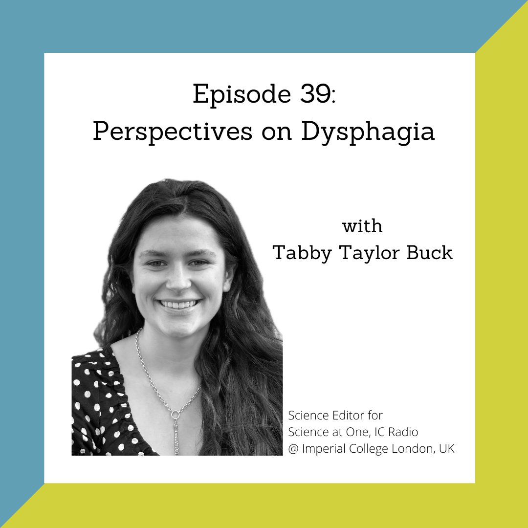 dysphagia matters (@dysphagiapcast) on Twitter photo New episode – and a special one!
Tabby Taylor Buck, science editor of <a href="/science_at_one/">Science at One Radio</a> on IC Radio (<a href="/imperialcollege/">Imperial College London</a> London), interviewed us on dysphagia alongside David, who lives with dysphagia, & Prof. <a href="/Alex_Stratakos/">Alexandros Ch. Stratakos</a> , developing 3D-printed food for people with dysphagia. New episode – and a special one!
Tabby Taylor Buck, science editor of <a href="/science_at_one/">Science at One Radio</a> on IC Radio (<a href="/imperialcollege/">Imperial College London</a> London), interviewed us on dysphagia alongside David, who lives with dysphagia, & Prof. <a href="/Alex_Stratakos/">Alexandros Ch. Stratakos</a> , developing 3D-printed food for people with dysphagia.