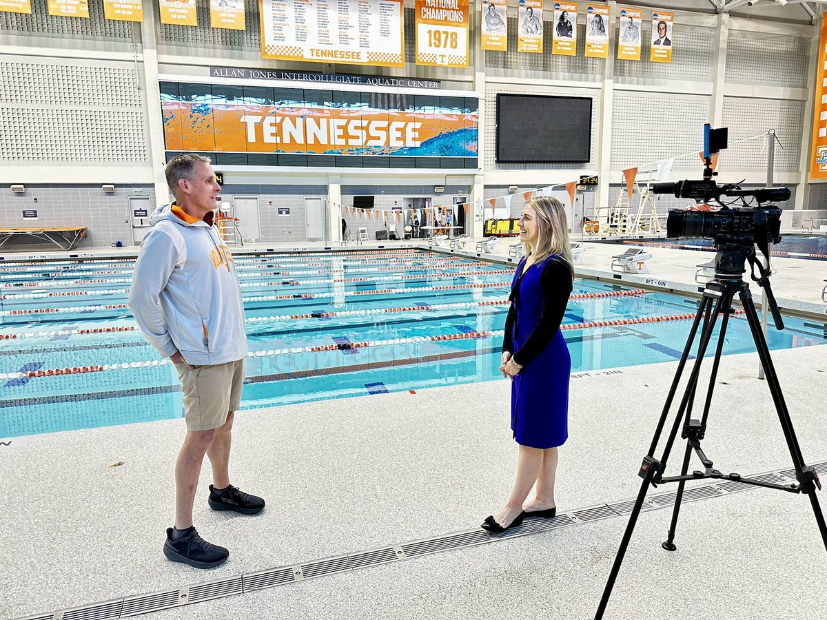 Josh Lively (@josh_lively1) on Twitter photo Catch Director of <a href="/Vol_SwimDive/">Tennessee Swimming & Diving</a> Matt Kredich tonight on <a href="/wvlt/">wvlt</a> to hear about an incredible week at the SEC Championships!
Thanks for LVFL <a href="/WVLTBrittany/">Brittany Tarwater</a> for coming out and supporting the program! Catch Director of <a href="/Vol_SwimDive/">Tennessee Swimming & Diving</a> Matt Kredich tonight on <a href="/wvlt/">wvlt</a> to hear about an incredible week at the SEC Championships!
Thanks for LVFL <a href="/WVLTBrittany/">Brittany Tarwater</a> for coming out and supporting the program!