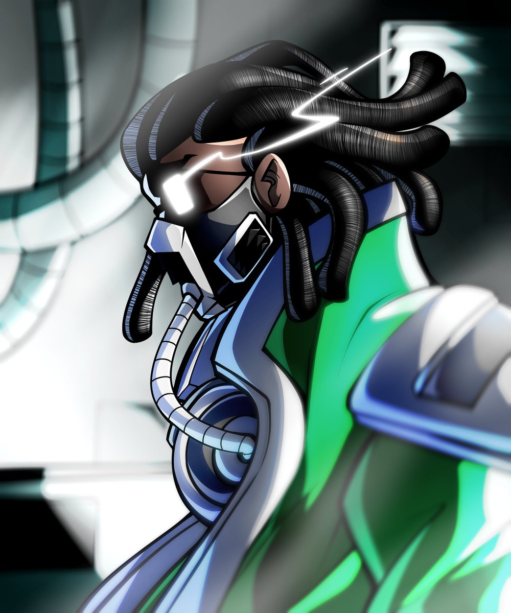 KishinShinobi's tweet image. It's the 24th of Black History Month so time to glaze one of the funniest mfs around, @HeavenlyyFather! Happy to include him this year as he is goofy as hell, chill af, loaded with memes, and has a kick-ass design! He plays a crap ton of games on twitch and brings tons of energy!