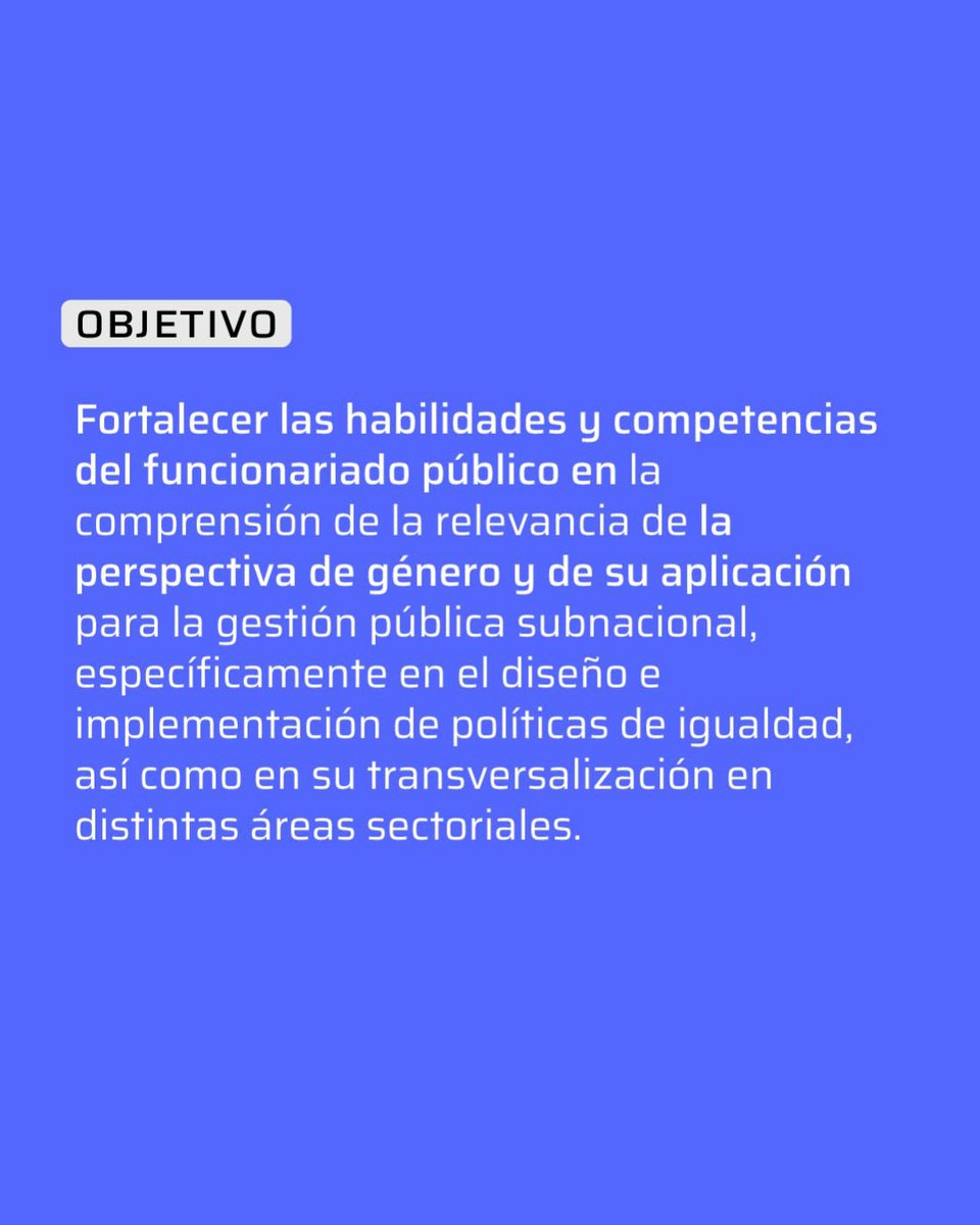 ¡Inscripciones abiertas! Curso online #GéneroYTerritorio 🟣🏙️
Los gobiernos locales juegan un papel clave en la reducción de las brechas de género. Aprende a diseñar e implementar políticas inclusivas en este curso virtual de <a href="/AgendaCAF/">CAF</a> y <a href="/UNSAM_EPyG/">Escuela de Política y Gobierno UNSAM</a>.

⏳ Inscripciones abiertas