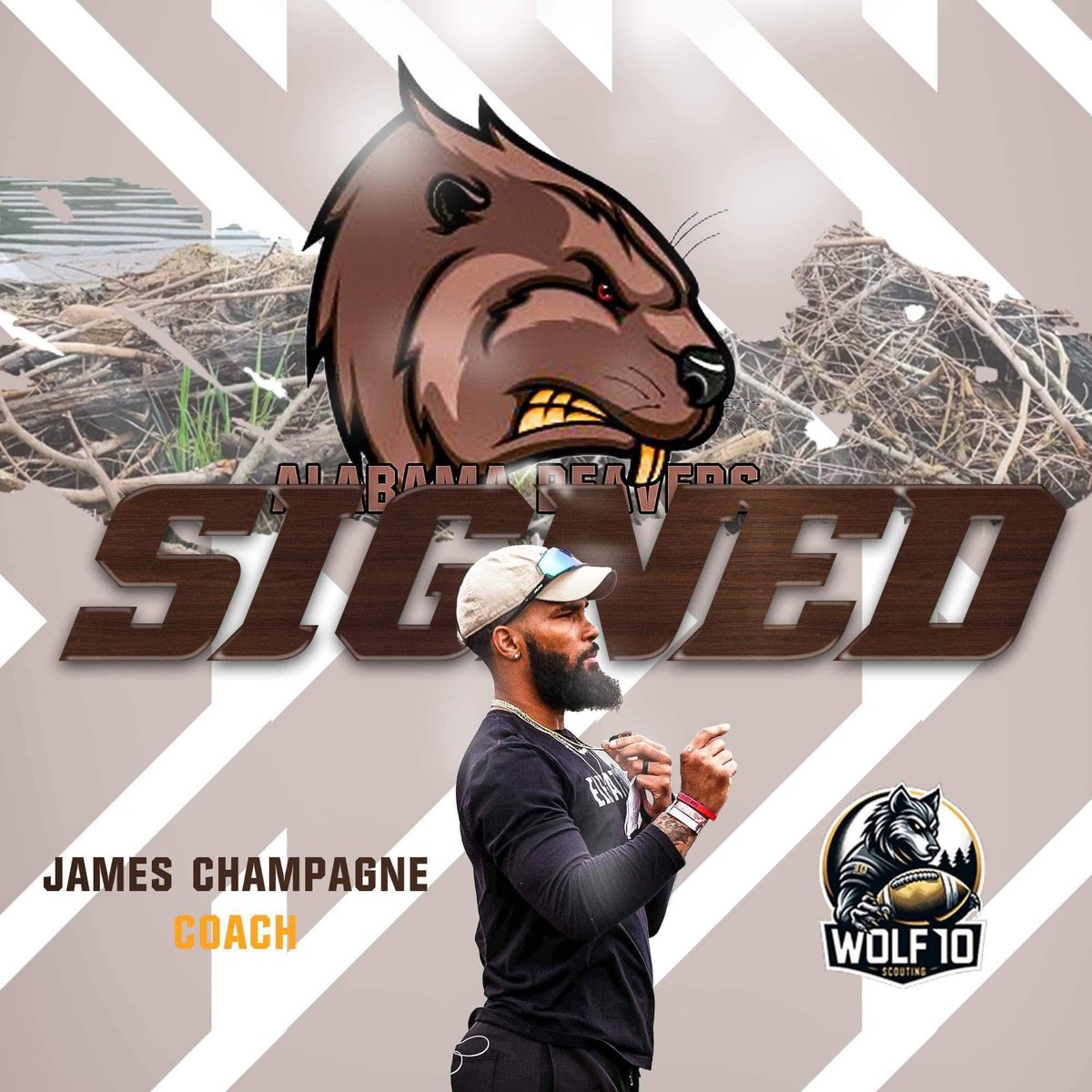 Coach_Champagne's tweet photo. Phase #1 ✅. Thanks @AlabamaBeavers for the assignment as DC! One moment at a time! #ChampMentality @Coast2Coasttc @1on1FlexZone @IAMEPIC247 @AthletesEpic @Marchen44 @BSpicerMedia @KaufmanRobert @prospects_texas @Soldier2Sidelin https://t.co/esFMA2hLpx