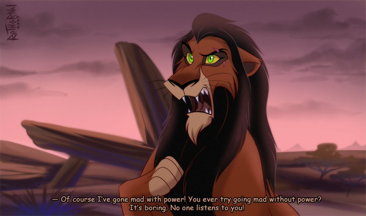 The Tragedy of the Tyrant
__________________________________
#TheLionKing #lionking #tlk #thelionkingfanart #scar_tlk #artistontwittter