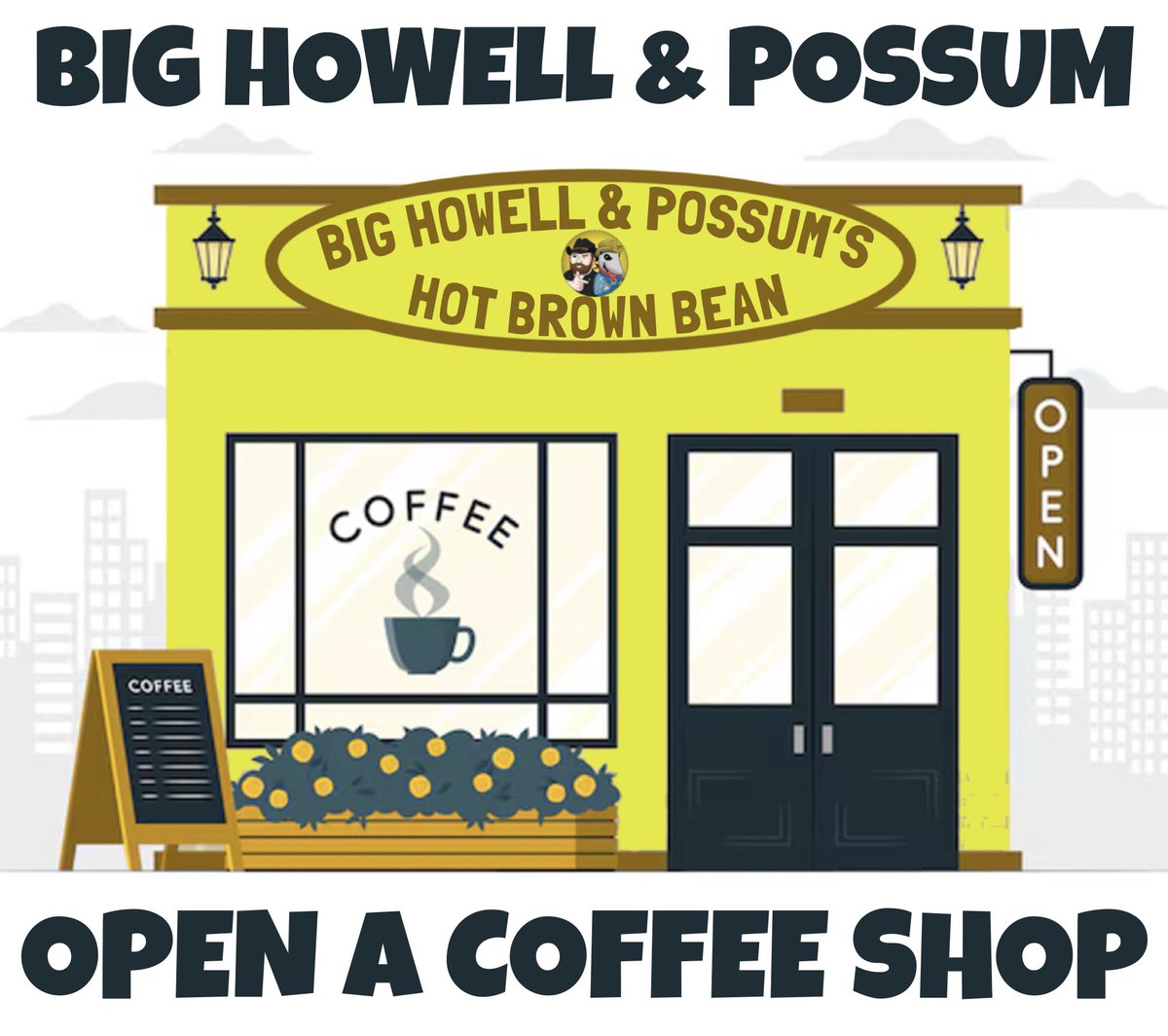 Tonight on The Big Howell &amp; Possum Radio Hour, we’re taking you on a tour of our brand new coffee shop! Tune in at 10pm eastern on 91.9 FM WFPK or listen online at lpm.org