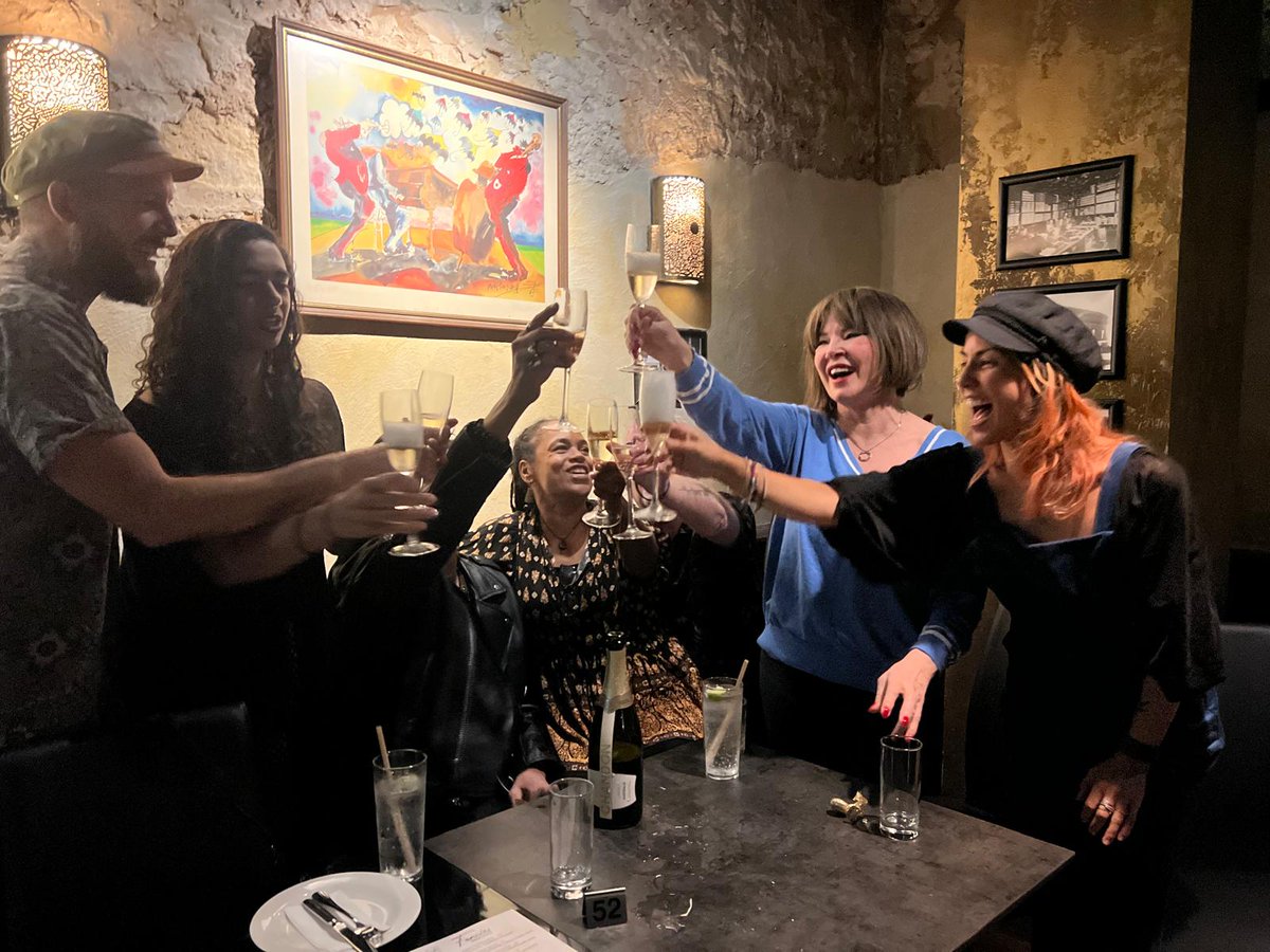 Well, that's a wrap on the festival! Thank you to this dream team for trecking countless miles to bring the show to life, you make it what it is. Thanks also to everyone who came to see the show &amp; to The Duke of George, you were all brilliant. We hope to be back again! S xx